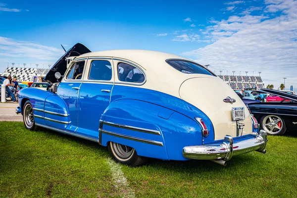 Παραλία Ντεϊτόνα Νοεμβρίου 2020 1947 Buick Eight Τοπική Έκθεση Αυτοκινήτων — Φωτογραφία Αρχείου