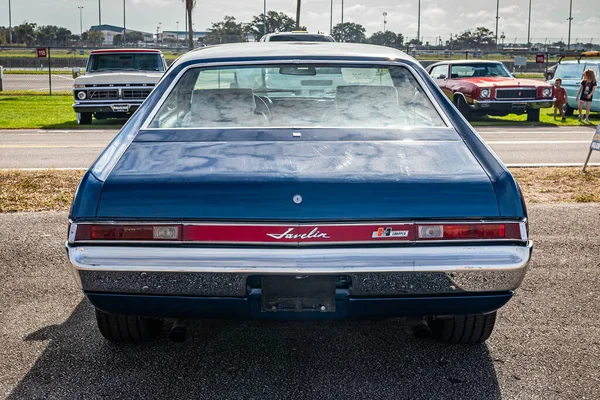 Daytona Beach Listopada 2020 1968 Amc Javelin Lokalnym Pokazie Samochodów — Zdjęcie stockowe