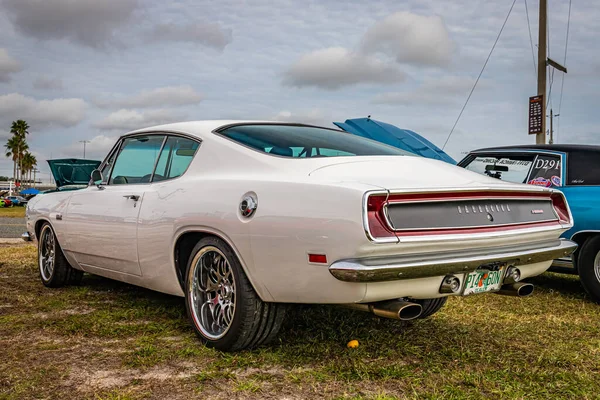 Daytona Beach Novembre 2020 1969 Plymouth Barracuda Hemi Salon Automobile — Photo