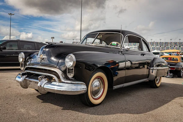 Daytona Beach Νοεμβρίου 2020 1949 Oldsmobile Rocket Τοπική Έκθεση Αυτοκινήτων — Φωτογραφία Αρχείου