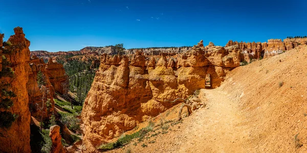 Hoodoo Erodált Sziklafalak Bryce Canyon Nemzeti Parkban Utah Ban — Stock Fotó