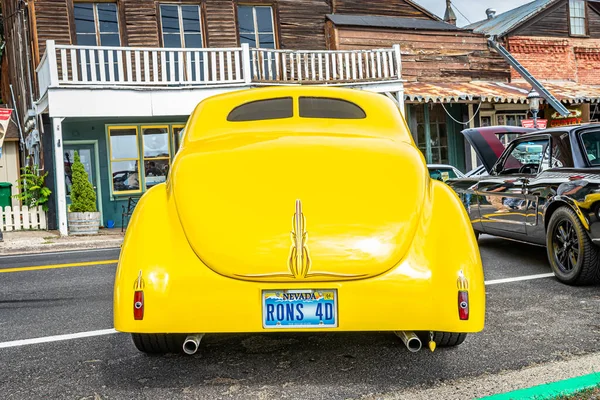 Virginia City Julio 2021 Ford Deluxe Coupe 1940 Personalizado Una — Foto de Stock