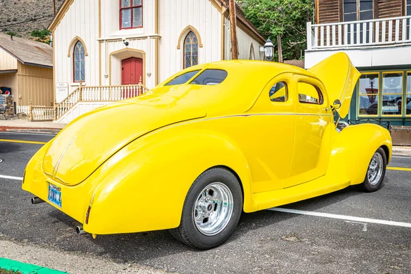 Virginia City July 2021 Customized 1940 Ford Deluxe Coupe Local — Stock Photo, Image