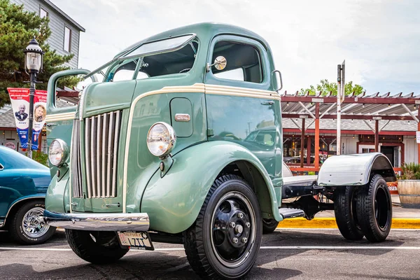 Virginia City Ιουλίου 2021 1942 Φορτηγό Ford Coe Cab Engine — Φωτογραφία Αρχείου