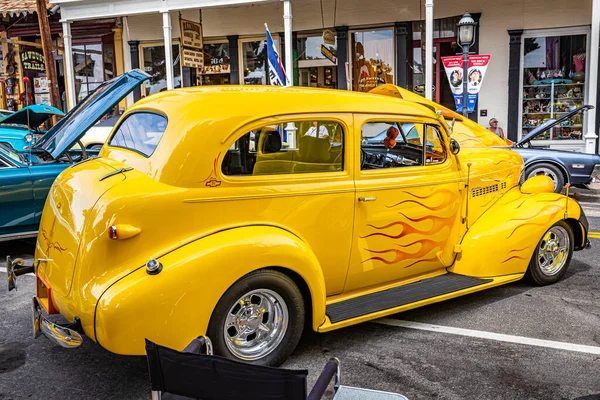 バージニアシティ 2021年7月30日 地元の車ショーで1939年のシボレーマスターデラックスタウンセダン — ストック写真