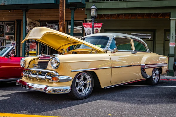 Virginia City Juli 2021 1954 Chevrolet Belair Deurs Sedan Een — Stockfoto