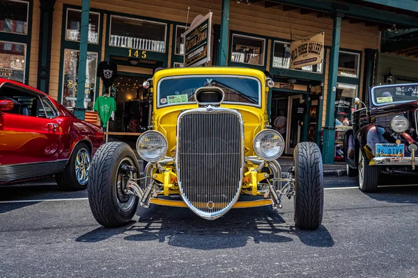 Virginia City Július 2021 1933 Ford Model Deluxe Ablakkupé Egy — Stock Fotó