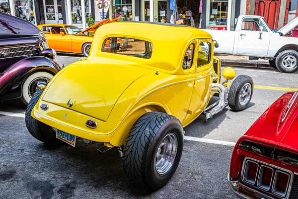 Virginia City Július 2021 1933 Ford Model Deluxe Ablakkupé Egy — Stock Fotó