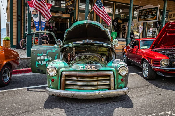 バージニアシティ 2021年7月30日 1950 Gmcピックアップトラック地元の車ショーで — ストック写真