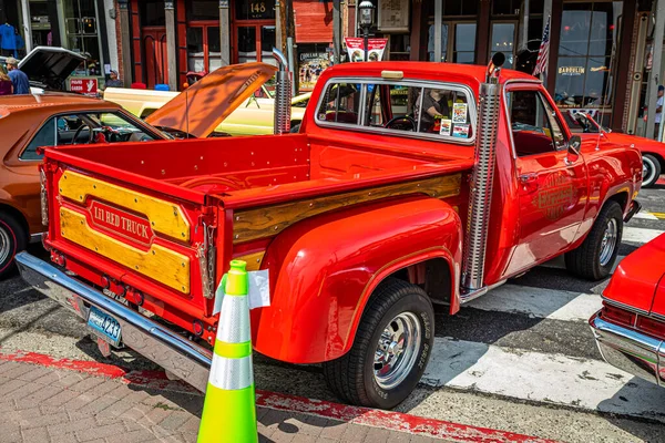 Вирджиния Северная Каролина Июля 2021 Года 1979 Dodge Lil Red — стоковое фото