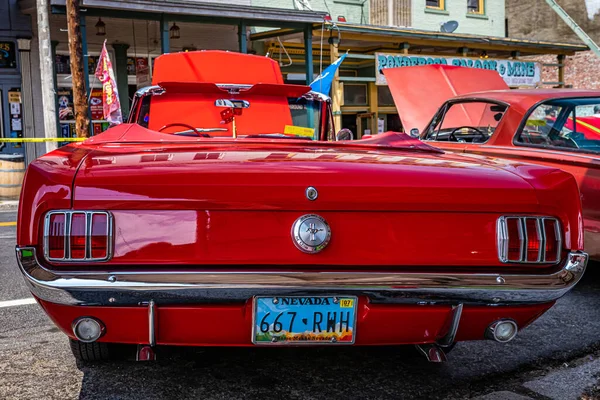 Virginia City Července 2021 1966 Ford Mustang Místní Autosalonu — Stock fotografie