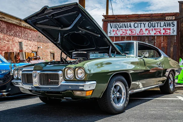 Virginia City Julho 2021 1970 Pontiac Lemans Uma Exposição Carros — Fotografia de Stock