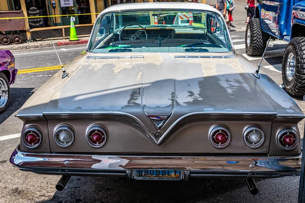 Вирджиния Северная Каролина Июля 2021 1961 Chevrolet Impala Bubbletop Coupe — стоковое фото