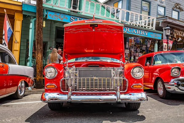 Virginia City Juli 2021 1955 Chevrolet Belair Nomad Station Vagn — Stockfoto