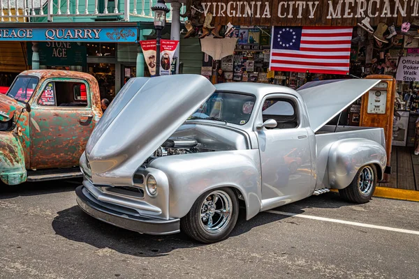 Virginia City Temmuz 2021 Studebaker Serisi Kamyonet Yerel Bir Araba — Stok fotoğraf