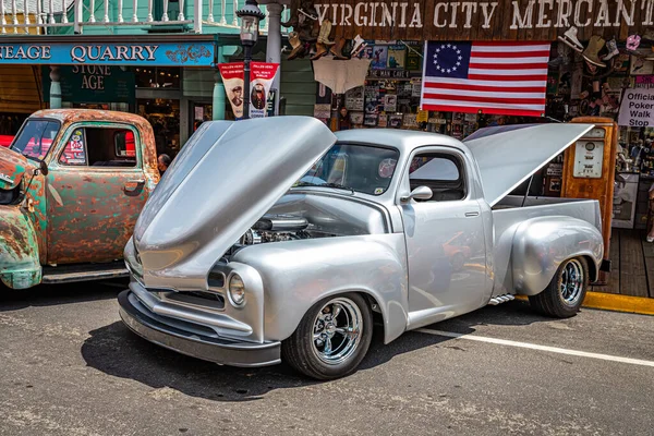 Virginia City Lipca 2021 1955 Studebaker Series Pickup Truck Lokalnym — Zdjęcie stockowe