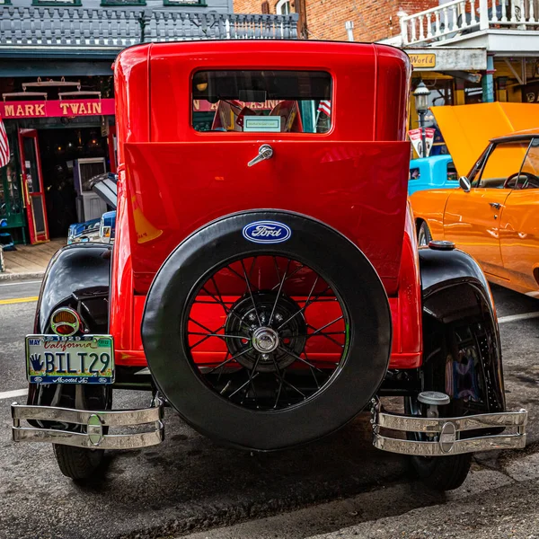 Virginia City July 2021 1929 Ford Model Coupe Local Car — Stock Photo, Image