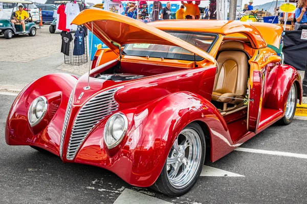 Virginia City Липня 2021 Customized 1939 Ford Standard Coupe Місцевому — стокове фото