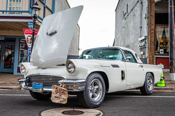 Virginia City Julio 2021 1957 Ford Thunderbird Convertible Removable Hardtop —  Fotos de Stock