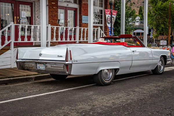 Virginia City Luglio 2021 1970 Cadillac Deville Cabriolet Salone Automobilistico — Foto Stock