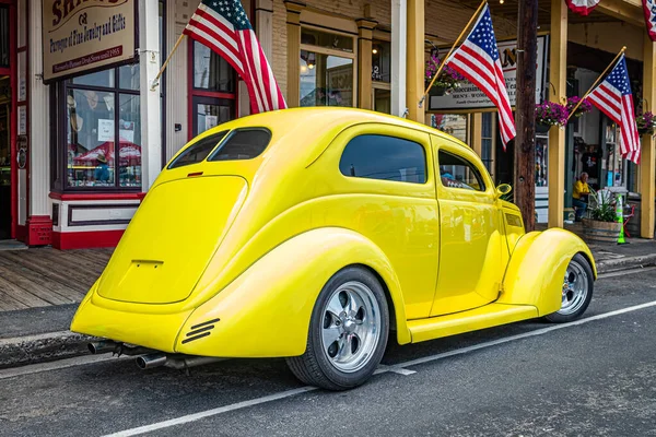 Virginia City Július 2021 1937 Ford Standard Slantback Ajtós Szedán — Stock Fotó