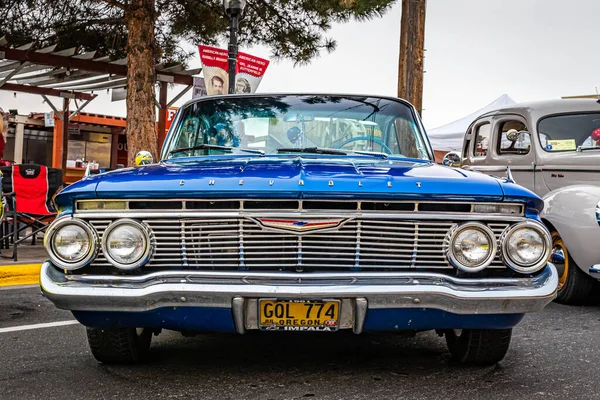 Virginia City July 2021 1961 Chevrolet Impala Sport Coupe Local — Stock Photo, Image