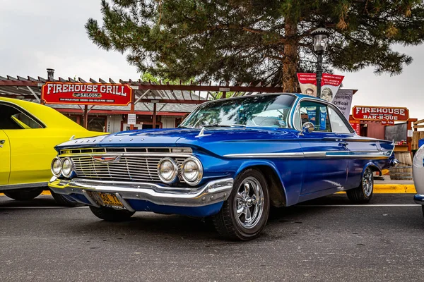 Virginia City Ιουλίου 2021 1961 Chevrolet Impala Sport Coupe Τοπική — Φωτογραφία Αρχείου