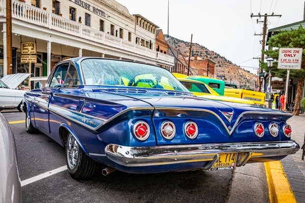 Virginia City Július 2021 1961 Chevrolet Impala Sport Coupe Egy — Stock Fotó