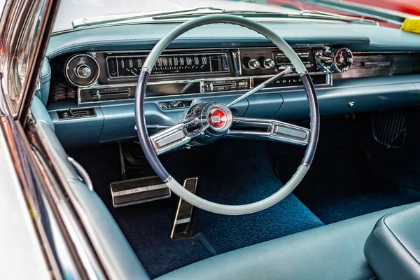 Virginia City Juillet 2021 1961 Cadillac Coupe Ville Hardtop Salon — Photo