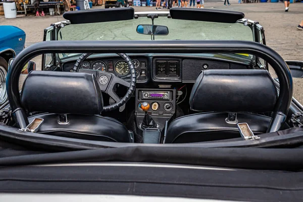 Virginia City July 2021 1979 Mgb Convertible Sports Car Local — Stock Photo, Image