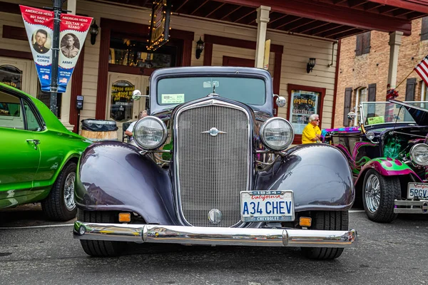 Вирджиния Северная Каролина Июля 2021 Года 1934 Chevrolet Master Sedan — стоковое фото