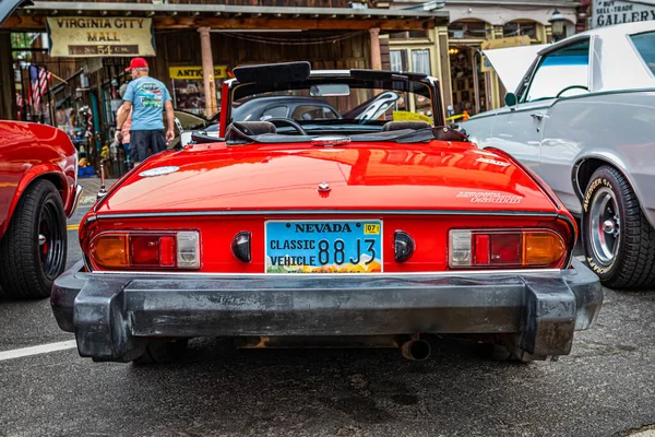 Virginia City July 2021 1979 Triumph Spitfire 1500 Convertible Local — Stock Photo, Image