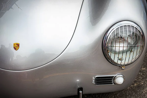 Virginia City Juli 2021 Detail Der Frontpartie Eines Porsche 356B — Stockfoto