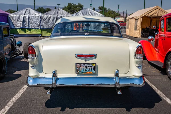 Reno August 2021 1955 Chevrolet Belair Hardtop Coupe Local Car — Stock Photo, Image