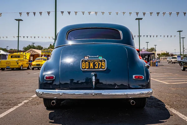 Reno Augusztus 2021 1941 Chevrolet Special Deluxe Sedan Egy Helyi — Stock Fotó