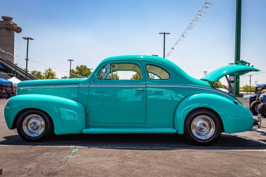 Reno, NV - 3 Ağustos 2021 Nash Lafayette Coupe Yerel bir araba fuarında.