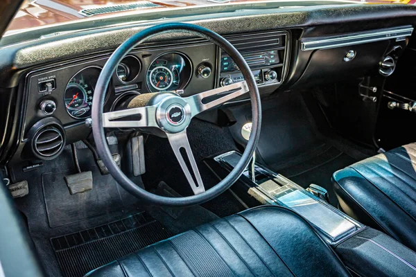 Reno August 2021 1969 Chevrolet Chevelle Hardtop Coupe Auf Einer — Stockfoto
