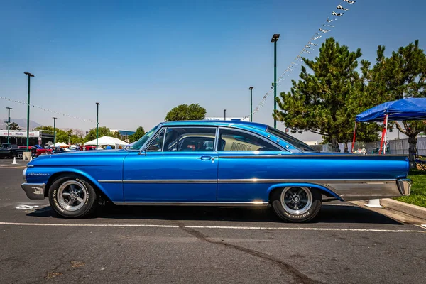 Reno Augusztus 2021 1961 Ford Galaxie Starliner Hardtop Coupe Egy — Stock Fotó