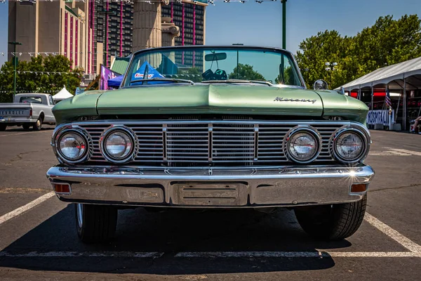 Reno Ağustos 2021 1963 Mercury Comet S22 Yerel Bir Araba — Stok fotoğraf