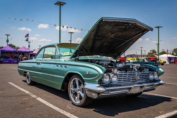 Reno August 2021 1961 Buick Lesabre Hardtop Coupe Local Car — 스톡 사진