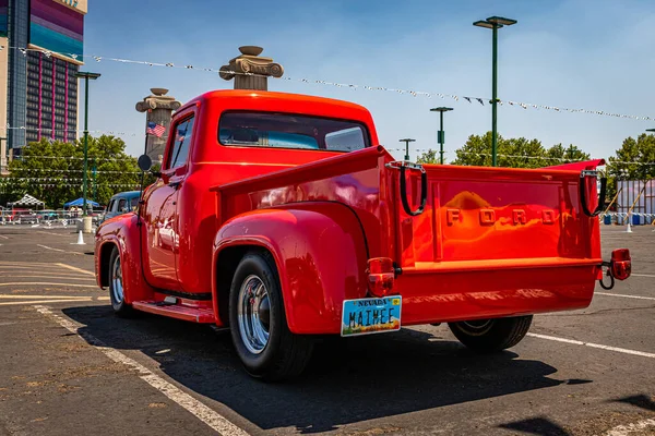 Reno Augustus 2021 1956 Ford F100 Pickup Truck Een Lokale — Stockfoto