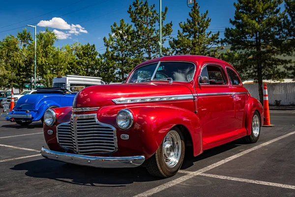 Reno Αυγούστου 2021 1941 Chevrolet Special Deluxe Coupe Τοπική Έκθεση — Φωτογραφία Αρχείου