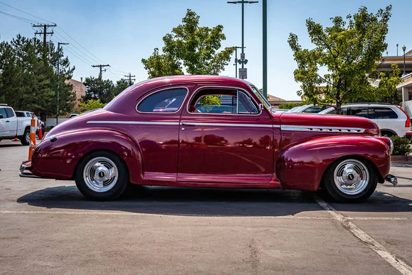 Reno Augustus 2021 1941 Chevrolet Special Deluxe Coupe Een Locale — Stockfoto