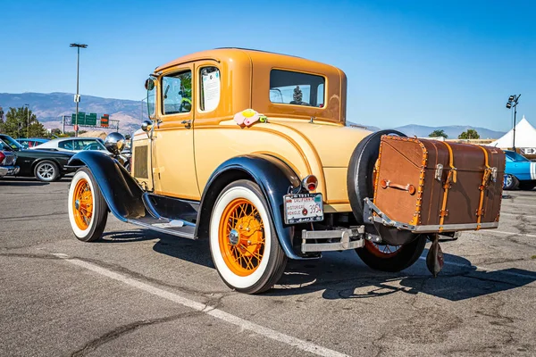 Reno Серпня 2021 1931 Ford Model Standard Coupe Місцевому Автосалоні — стокове фото