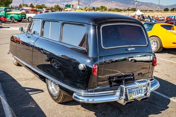 Reno Elokuuta 2021 1952 Nash Rambler Farmariauto Paikallisessa Autonäyttelyssä — kuvapankkivalokuva