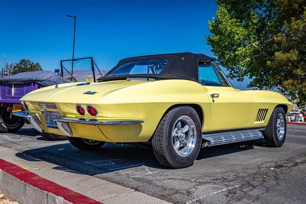 Reno Agosto 2021 1967 Chevrolet Corvette Stingray Convertible Una Feria —  Fotos de Stock