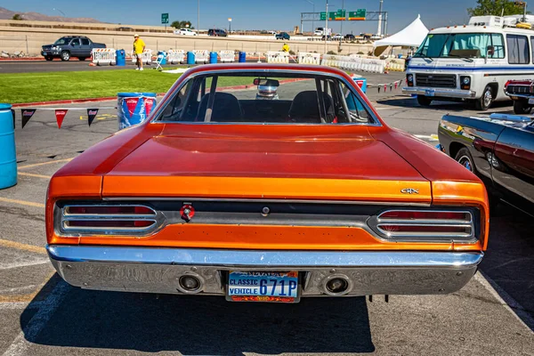 Reno Augusztus 2021 1970 Plymouth Gtx Hardtop Coupe Egy Helyi — Stock Fotó