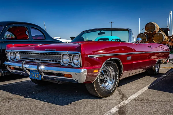 Reno Augustus 2021 1969 Plymouth Fury Iii Convertible Een Lokale — Stockfoto