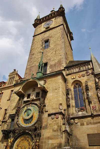 Věž staré radnice v Praze — Stock fotografie