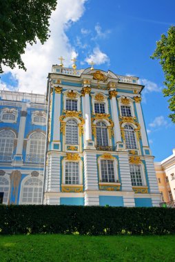 The Catherine Palace in Tsarskoye Selo, the palace church
